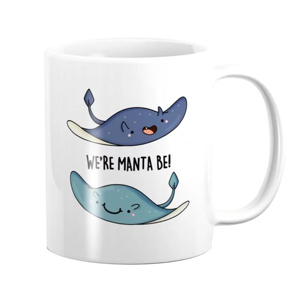 Pappa Joe Mug - We-re Manta Be