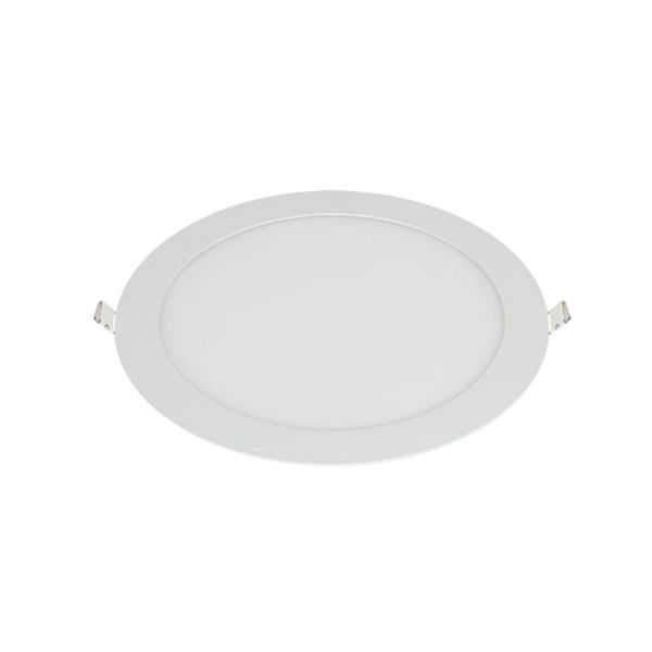 ACDC - 18w 185-265v Cct(3000,4000,6000k) 220mm Dia. Round Led Down