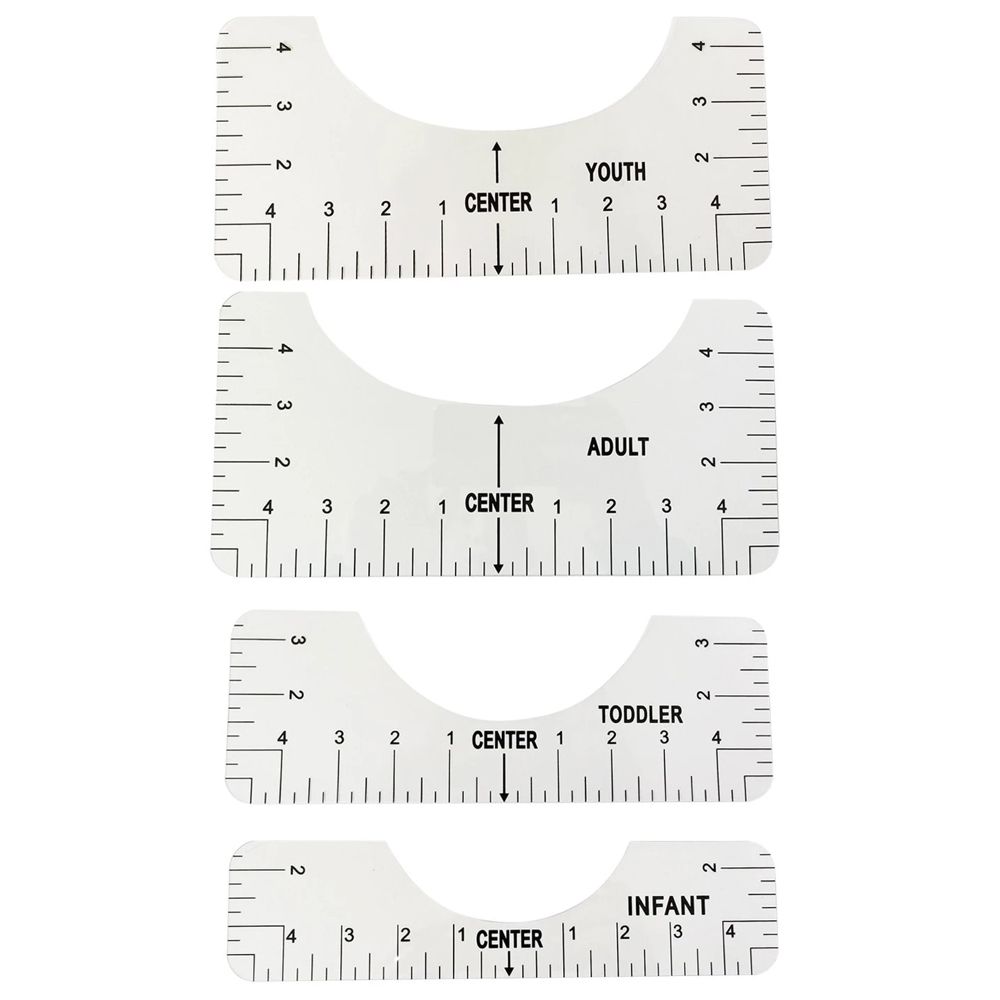 Craft Multifunctional T-Shirt Alignment Ruler For Adults, Teens And ...