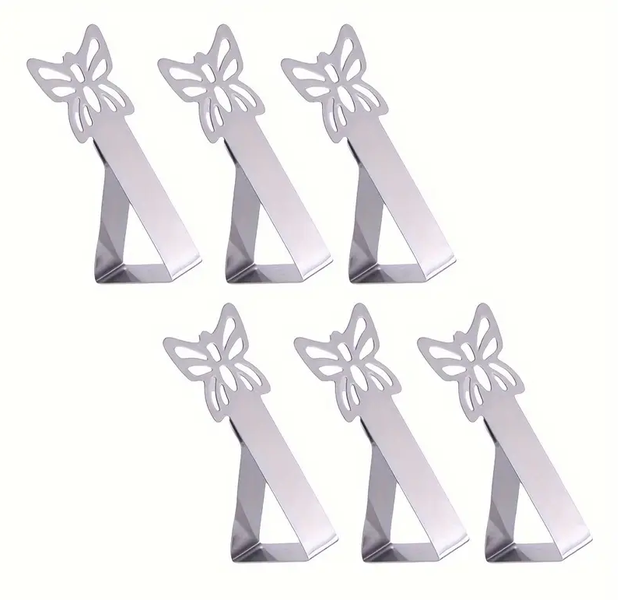 Butterfly Clips 6 Pack