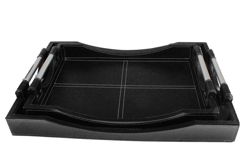 Leather Serving Tray
