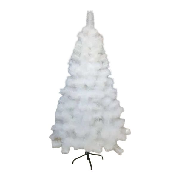 Artificial White Pine Christmas Tree 210 cm Snowy Holiday Decoration KD- 14