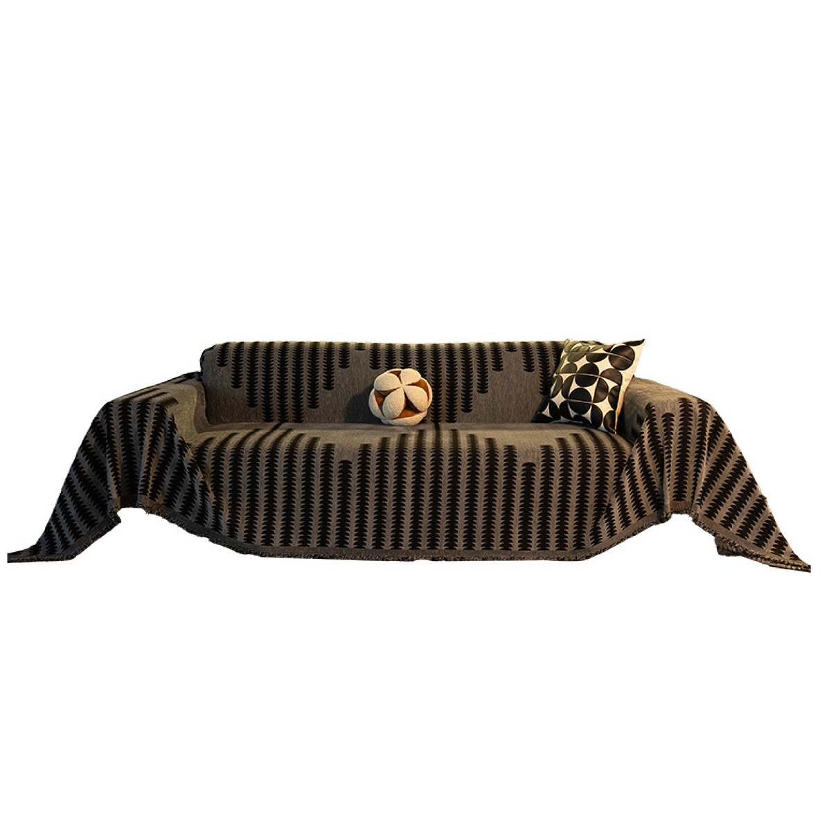 Chenille Couch Blanket Throw Cover-Elegant Sofa Blanket Cover-Couch Cover