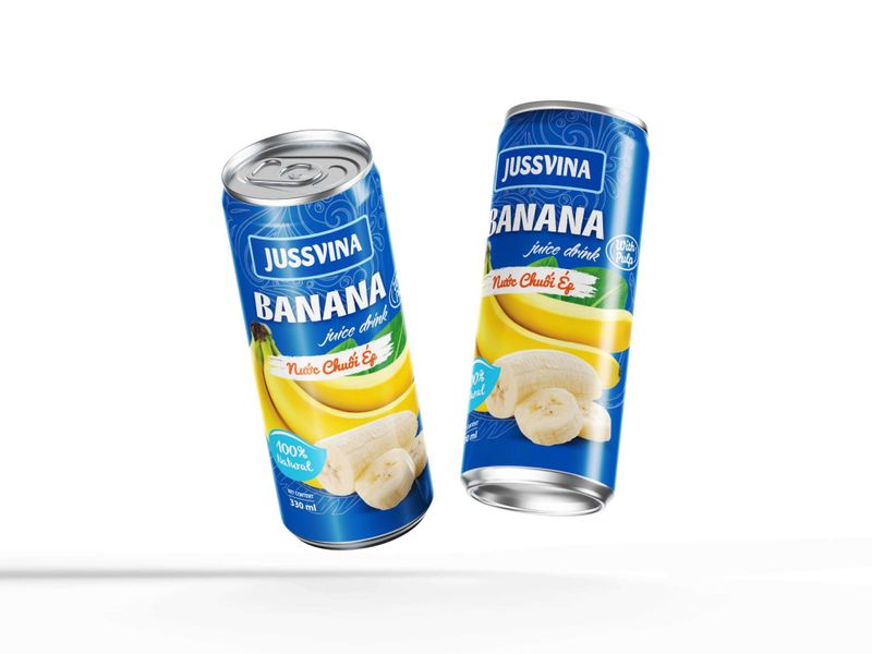 Banana Juice Drink 330ml x 6