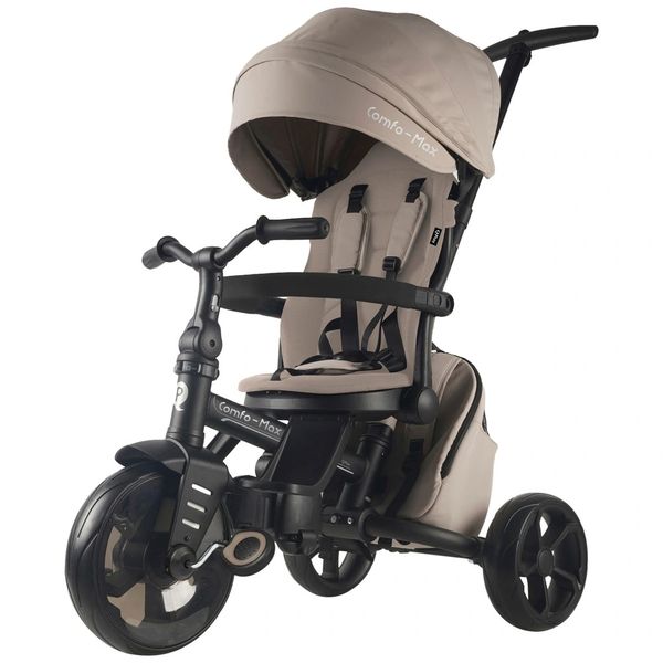 Qplay Comfo Max Tricycle with Reversing Seat &amp; Storage Coffee