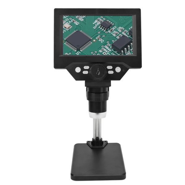 5.5in Digital USB Microscope, 10MP 1000X, 1080P, LED Light, For Windows/Mac