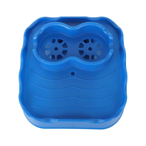 Hot Tub Table Tray Anti-Slip Adjustable Side Table Grey