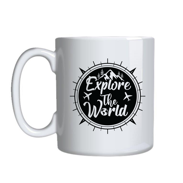 Explore Mugs for Adventure Lovers Funny Trendy Graphic Cup Present 013