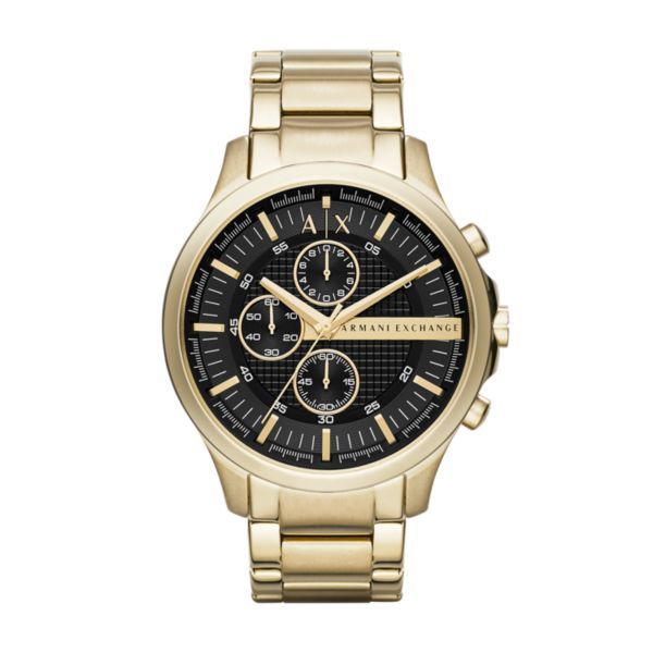 Armani Exchange Chronograph Gold-Tone Stainless Steel Watch-AX2137 ...