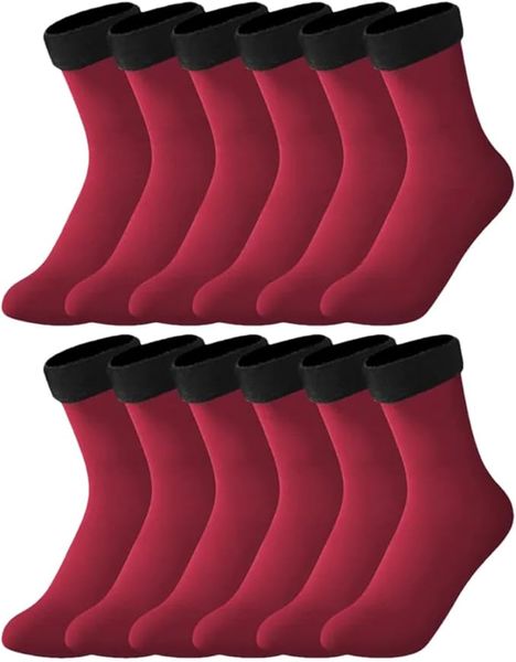 Desai Winter Warm Thicken Thermal Socks 3 Pairs