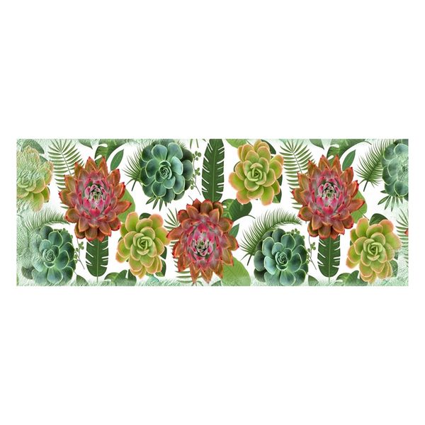 Succulents Decoupage Drum Cover