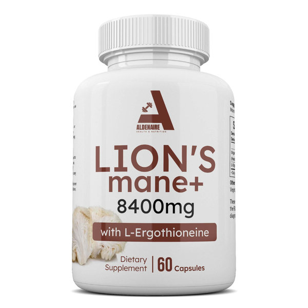 Lions Mane Supplement Capsules 8,400mg