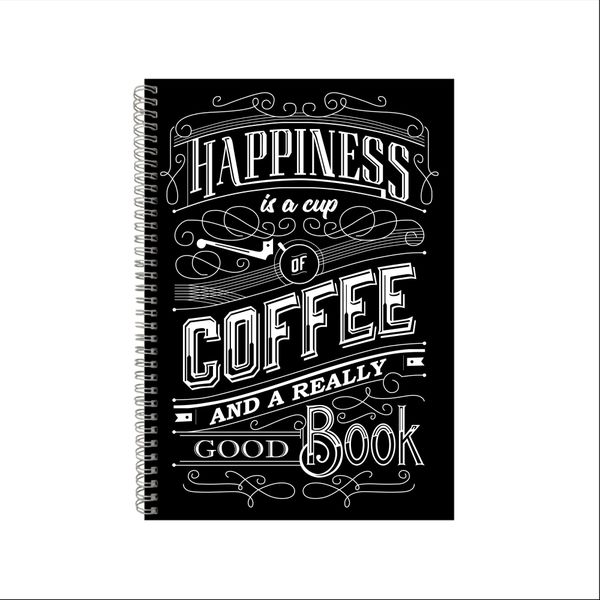 Coffee And Books Notebook Reading Gift Idea A4 Notepad Pad 43
