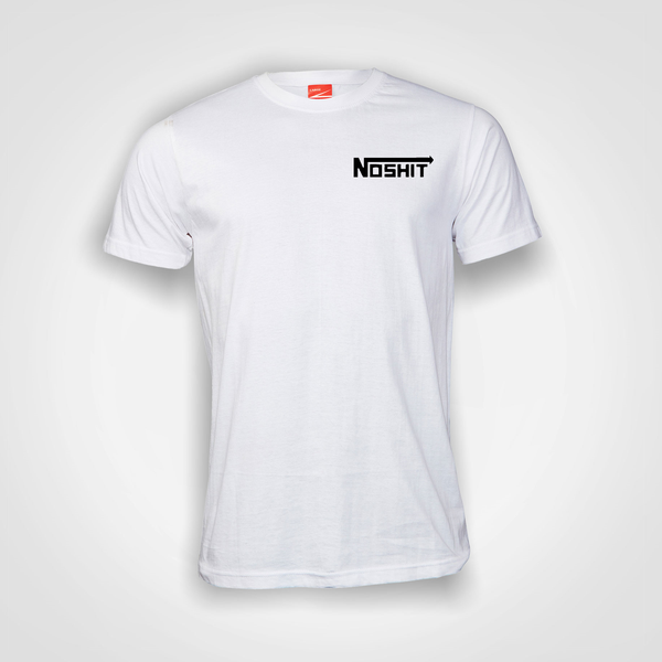White printed Short Sleeve T Shirt