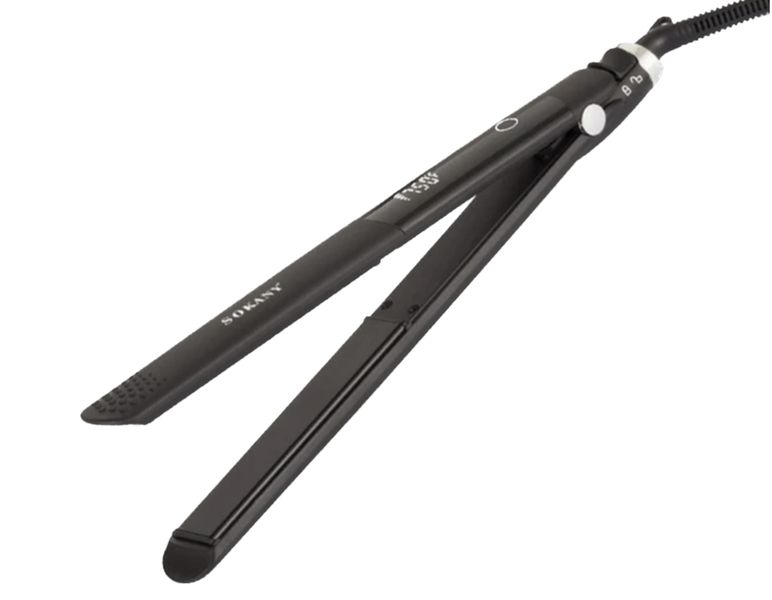Salon Styling Smooth Glide Ceramic Hair Straightener with LCD Display