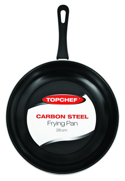 Top Chef 28Cm Carbom Steel Frying Pan