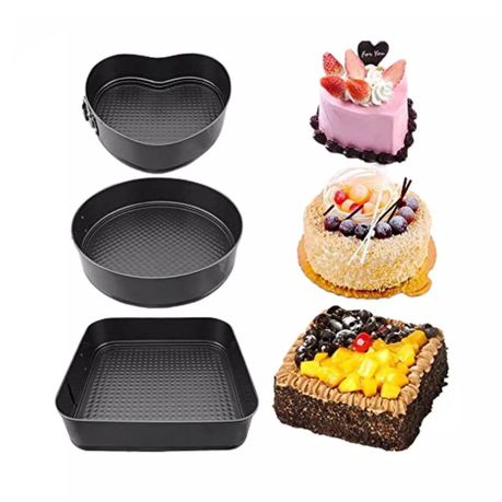 Baking pans different shapes hotsell