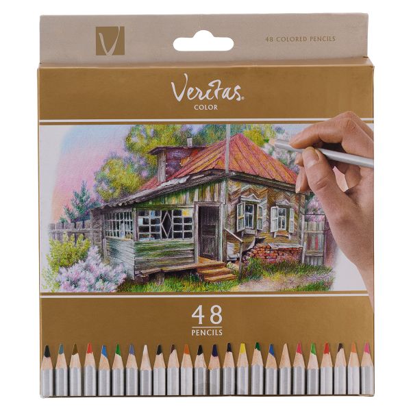 Veritas Coloring Pencils - Set of 48