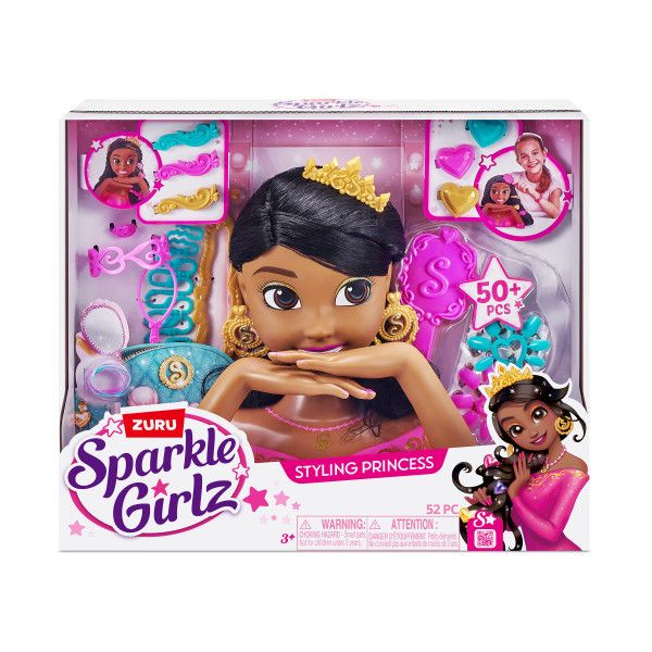Sparkle Girlz Styling Head and Nail Design Set by ZURU