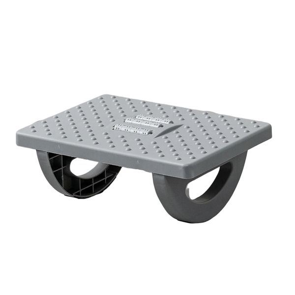 Comfort Rocking Foot Stool Underdesk Footrest with Foot Massage Roller