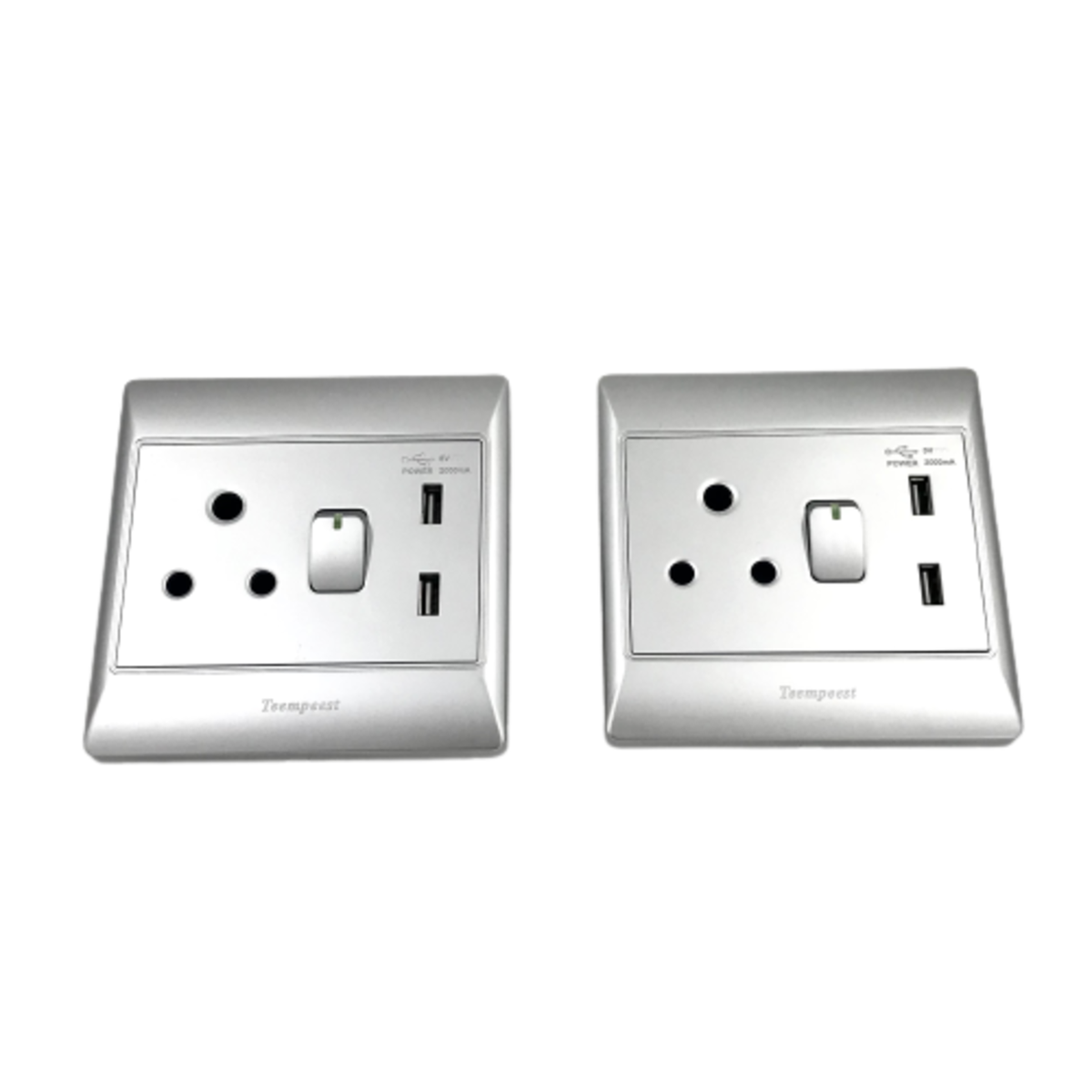 Tempest 16 Amp wall socket 2 Piece Buy Online in South Africa