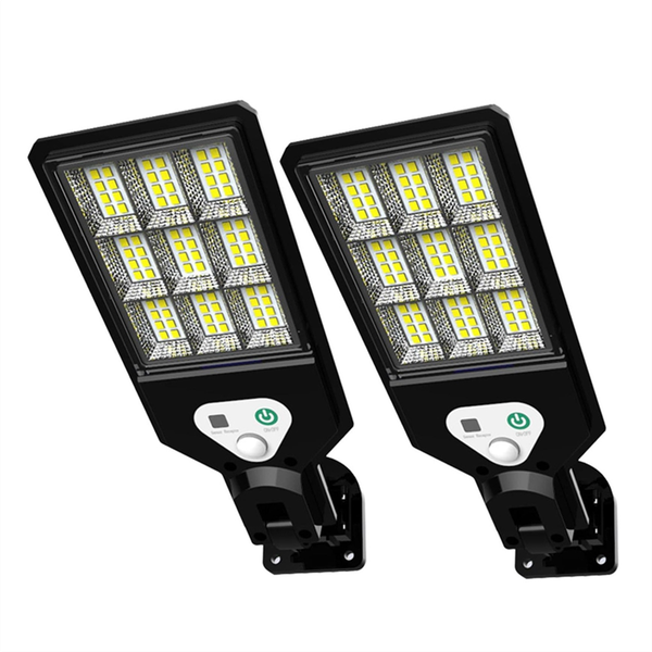 2Pcs Outdoor Led Solar Wall Light Solar Lights Motion Sensor