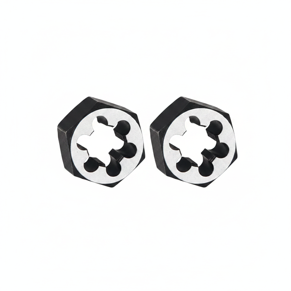 Garvin M8 x 1.25 Coarse Hexagon Die for Metalworking - 2 Pack