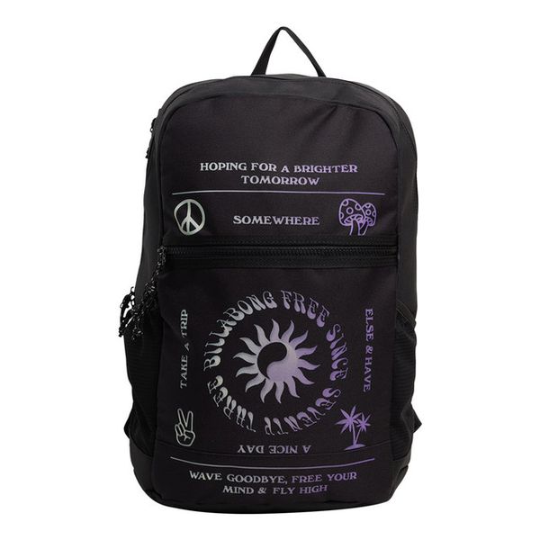 Billabong Mens Norwest Backpack - Black Purple