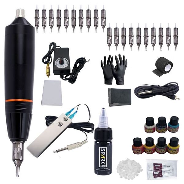 Professional Rotary Tattoo Pen Kit D23-8-4