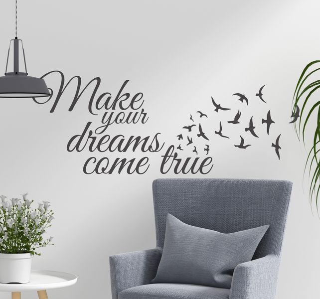Imaging Architects Make Your Dreams Come True Wall Decal