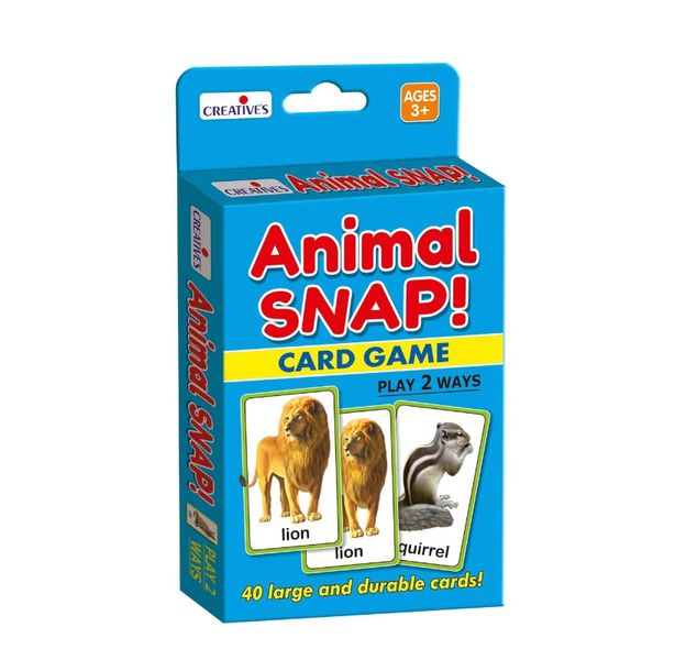 Animal Snap Card Game