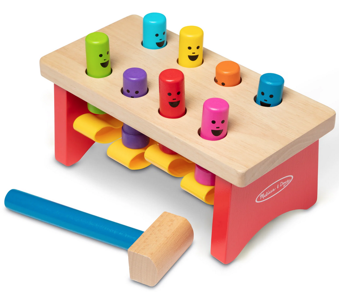 Melissa &amp; Doug Deluxe Pounding Bench