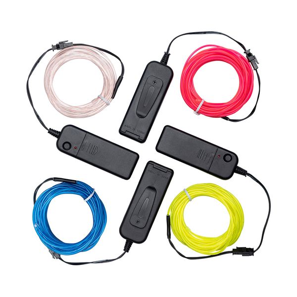 LED Colorful Lightning Wire with Inverter - Set of 4