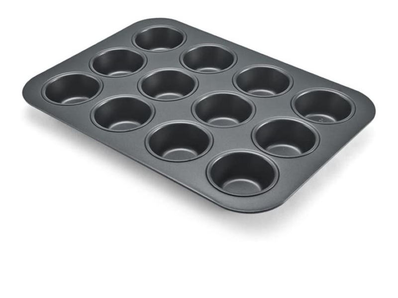 Muffin Pan 12 Cup Plain Basic
