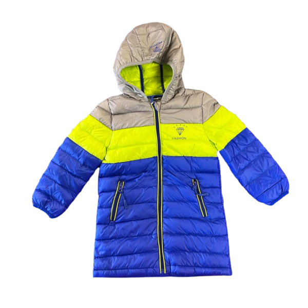 Kids Unique Winter Warm Fashionable Jackets-Blue