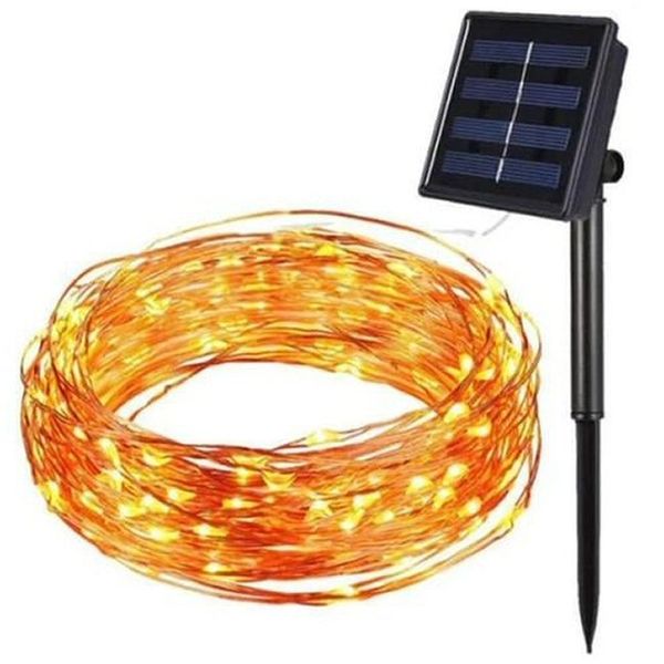 200LED Solar String Of Fairy Lights 22m