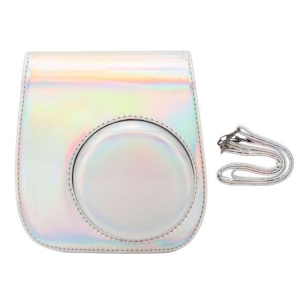 Silver leather case for Mini 11/9/8