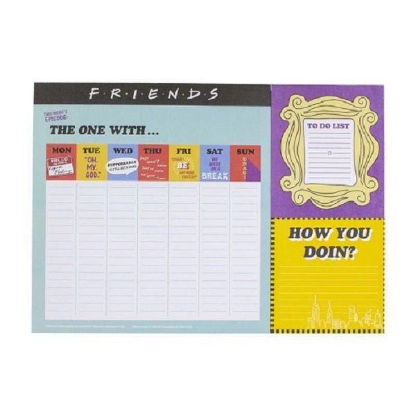 Friends Weekly Planner