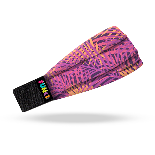 FUNki Purple Palms Adult Headband