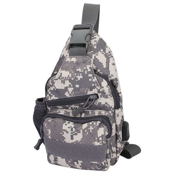Outdoor Tactics Shoulder Bag ACU with USB Charging Port