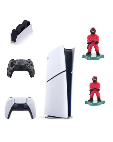 Playstation 5 Slim Digital 825gb + Dualsense Camo Bundle