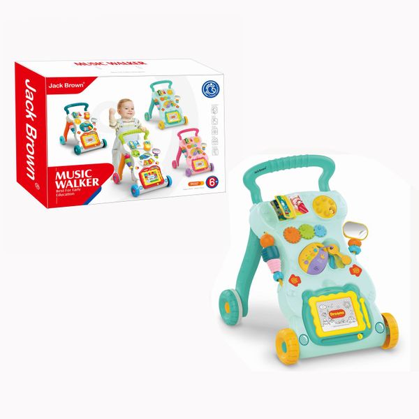 Jack Brown Multifunctional First Steps Baby Walker Toy - Green