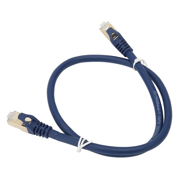 Cat8 Cable, 40Gbps, 0.5m, Router/Modem