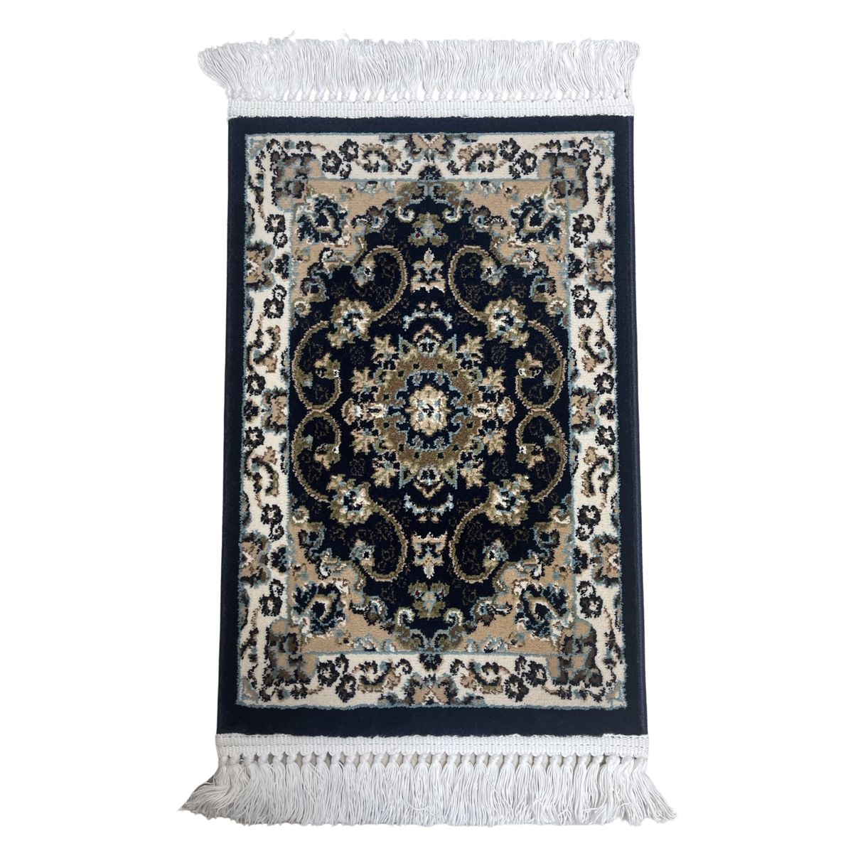 Navy Persian Design Doormat Rug 60 x 40 cm Shop Today. Get it