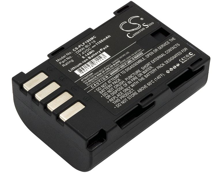 PANASONIC Lumix DMC-GH3 Camera Battery /1100mAh