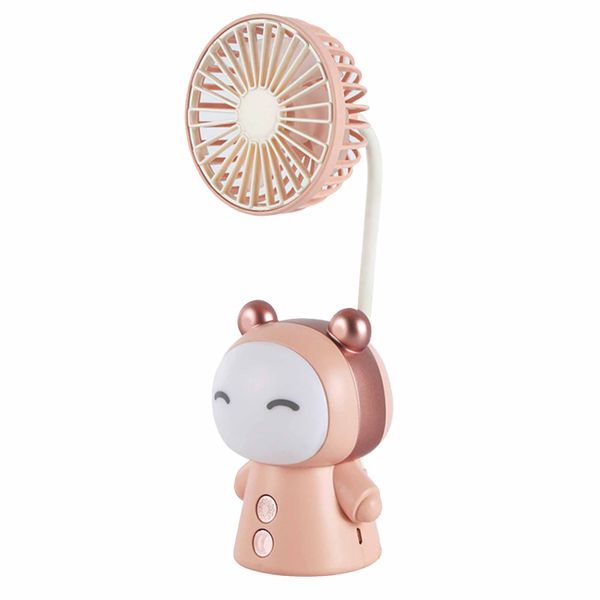Rabbit Desk Fan Pink