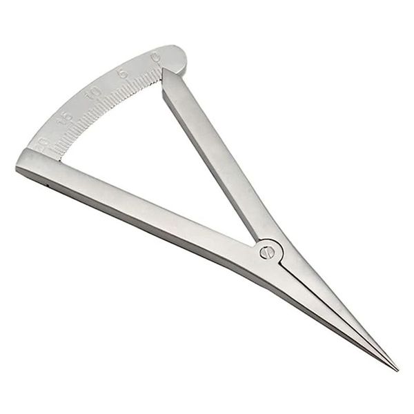 With Scale Mini Spacing Gauge Diy Handmade Leather Stainless Steel