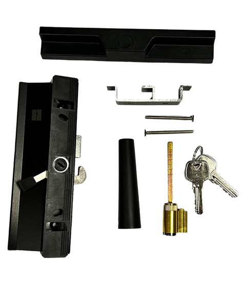 Patio Door Lockset with E-Keep Bracket &amp; Cylinder YG03 with 2 Keys