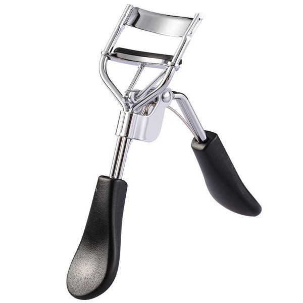Stainless Steel Eyelash Curler With Silicone Pad And Comb
