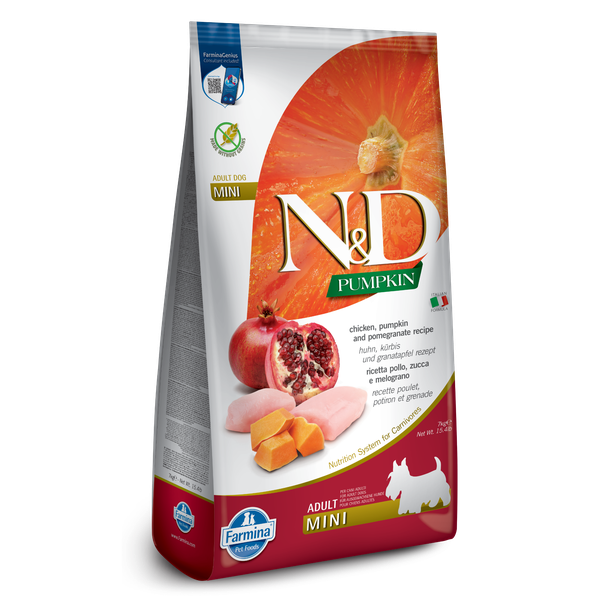 Farmina N&amp;D Pumpkin - Chicken, Pumpkin &amp; Pomegranate - Mini 7kg